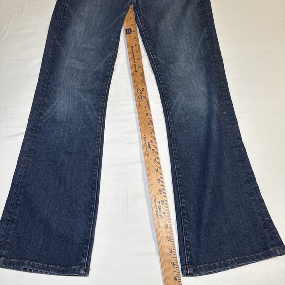 RUSSH MODE LA CA USA Store Denim Jeans Boot Leg Low Rise Stretch Womens 28 x 30 - Picture 8 of 13